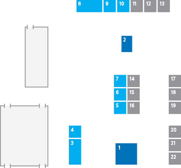 전시 참여 업체 MAP